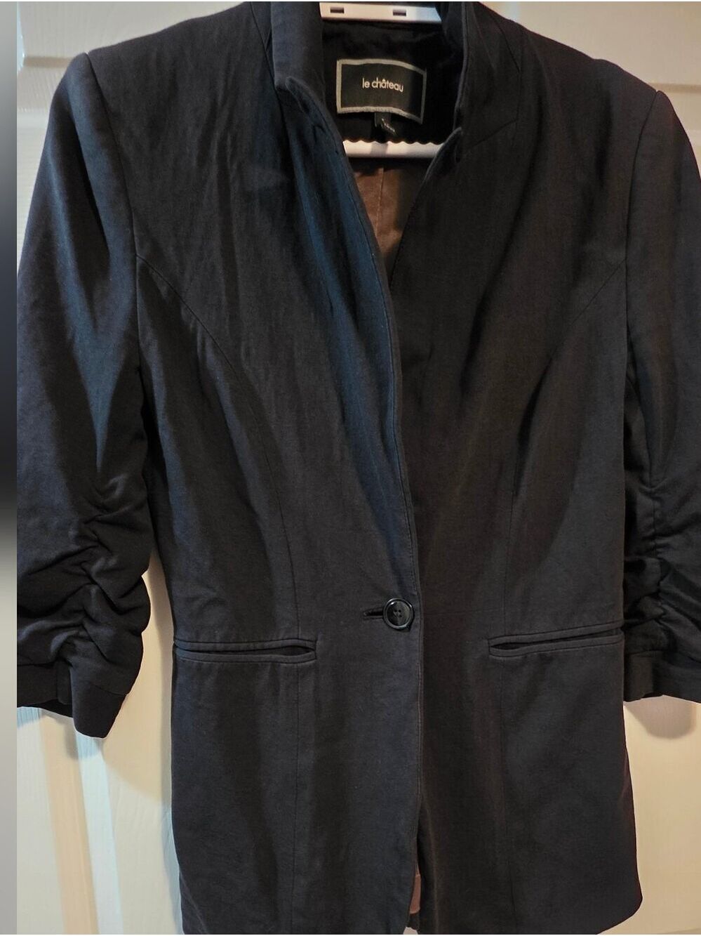 4/$67 Deal! Le Chateau Black Blazer